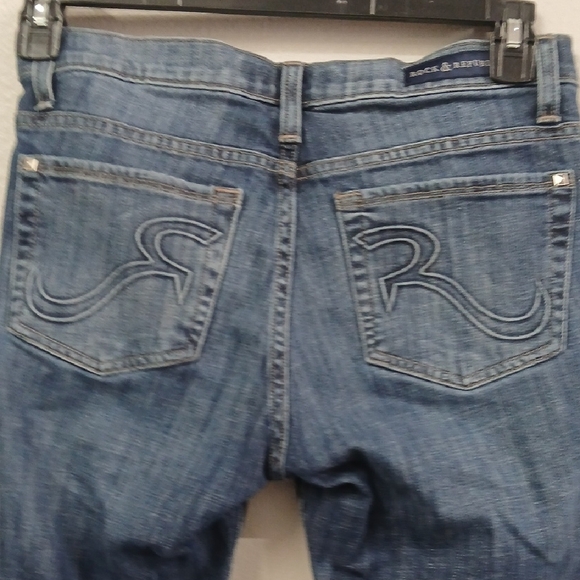 Rock & Republic Dark Blue Skinny Jeans - Picture 7 of 8